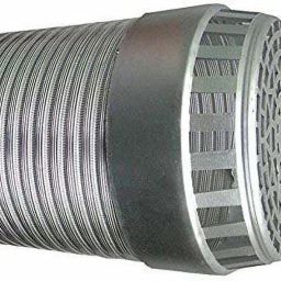 Aluminium 6-Inch Chimney Exhaust Pipe with Cowl Cover (Silver, 1-Piece, up-to 10 ft) Hose Pipe-image-46