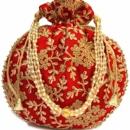 Women Red Potli-image-39
