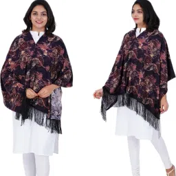 Premium Soft Warm Printed Feeding shawl Feeding Cloak-image-20