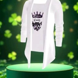 Men Full Sleeve White Shrug-image-84