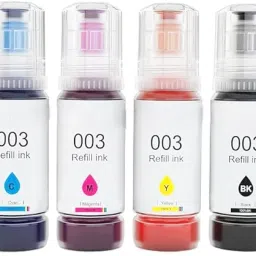 canoff 003 Black + Tri Color Combo Pack Ink Bottle-image-3