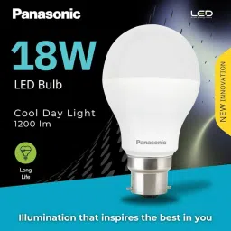 panasonic 18 W Basic Round B22 LED Bulb image 2