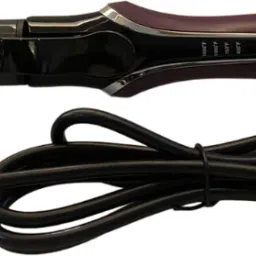 LZZO V-8258 Straight & Hair Curler 2 in 1 Rod, Tong Electric Hair Curler-image-55