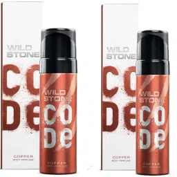 CODE Copper (120 ml each) Perfume Body Spray-For Men-4