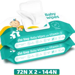 Baby Wet Wipes With Lid Enriched With Aloe-Vera And Jojoba Oil(Pack of 2)-31