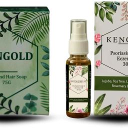 KENGOLD P_soriasis Skin and Scalp Care with Herbal Soap 75g and Scalp & Eczema Oil 30ml Personal Care Appliance Combo-image-58
