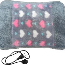 Velvet Fur Heat Bag for Full Body Pain Relief Electric 1 L Hot Water Bag-image-16