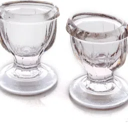Pack of 2 Glass Pack of 2 Glass Eye Wash Cups (Transparent)-image-67