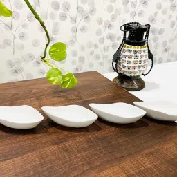 Porcelain Mini Dip Sauce Bowls Set of 4, Serving Chutney, Salsa, Pickle, Sauce Bowl Serving Set-25