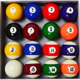 Pool Balls Billiard Ball Set Billiard/Pool Balls, (Set of 16 Balls) Pool Bucket-4