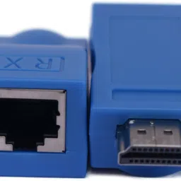 BALRAMA HDMI Extender 30M RJ45 LAN Ethernet Port 4k HDMI Network (TX) Receiver (RX) Lan Adapter image 3