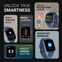 CrossBeats Ignite LYT MAX 1.9" Display, HR & BP Monitor 100+ Watch Faces, In- Built Games Smartwatch image 5