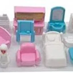 snm97 Funny House Play Set-Doll House Set (Multicolor)_095 image 5
