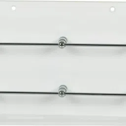 Spacekeeper Acrylic White Double Stand for Charge, TV&AC Remote Holding Mobile Holder Mobile Holder-27
