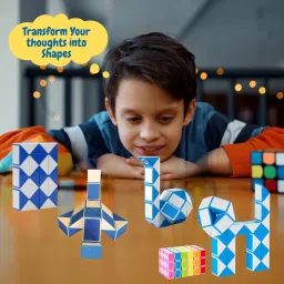 zesthome Magic Snake 3D Puzzle Cube -Develop Creativity and Problem-Solving Skills image 2
