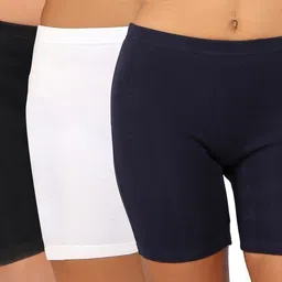 bralux Pack of 3 Solid Women Boxer-picture-29