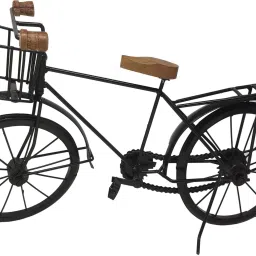 Black Mango Wood And Wrought iron Model Cycle-28