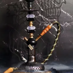 Hookah with all accessories 18 inch Glass, Stainless Steel Hookah-image-61
