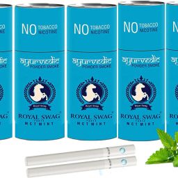 Herbal Cigarette Smoke 25 Stick Tobaco & Nicotine Free Cigarette(Mint Flavor) Smoking Cessations-image-15