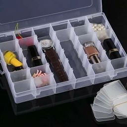 30-Days 36-Grid Adjustable Pills/Cosmetic/Make Up/Medicine Organizer/Box x1.315 Pill Box-image-81