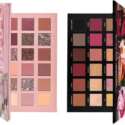 36 Colors Combo Matte Shimmer EyeShadow Palette Eye Shadow Nude + Rose Gold 36 g-8