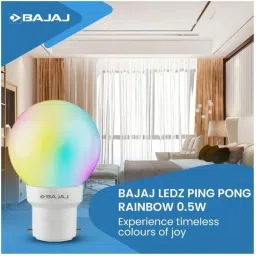 bajaj 0.5 W Basic Standard B22 Decorative Bulb image 2