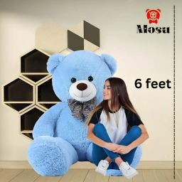 Giant Skin Friendly Teddy Bear for Girlfriend/Birthday Gift/Girl 6 FEET- 182 cm-image-34