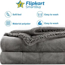 flipkart smartbuy Solid Double AC Blanket for AC Room-picture-23