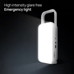 wipro Safari LED with Mobile charging point (Pack of 1) 10 hrs Lantern Emergency Light image 4