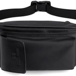 ketmart Fanny Packs for Women Men, Fashion Waist Pack Belt Bag(Black) waist and chest bag-image-94
