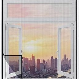 Polyester Adults Washable 4*6 Black Window Mosquito Net-image-39