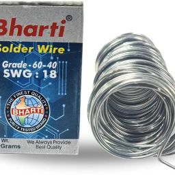 Bharti Flux Cored Solder Wire Grade 60-40 SWG-18 (50gm) 0 W Temperature Controlled-11