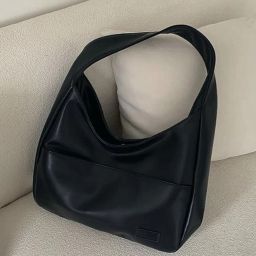 Women Black Shoulder Bag-image-92