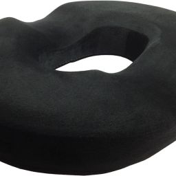 Donut Seat Cushion Pillow – Pain Relief for Hemorrhoids/Piles Hip Support Black Back / Lumbar Support-image-65