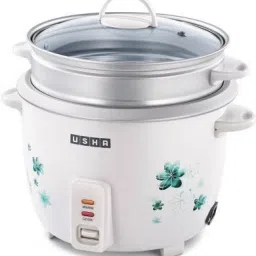 usha RC18GS2 Electric Rice Cooker with Steaming Feature image 2