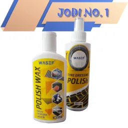 1 No. Polish Wax (100 Gram) + 1 No. Tyre Dressing Polish (250 ml) Combo-image-2