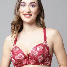 Women T-Shirt Lightly Padded Bra-image-29