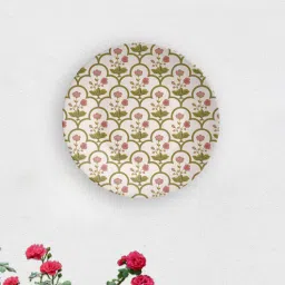 quirk india MulticolouredOrchids of the Yard Decorative Ceramic Wall Plate-picture-32