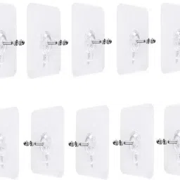 (PACK OF 10)Multipurpose use bathroom and kitchen storage hook 1.216 Hook 1-image-79