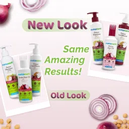 mamaearth "Anti Fall Spa Range with Onion Hair Oil + Shampoo + Conditioner for Control" image 2