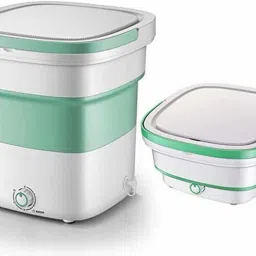 - VB - 443 - Mini Folding Washing Machine Portable,Foldable Compact Ultrasonic Small Automatic AC Powered Cleaning Washer Washing Machine Door Hinge-14