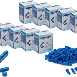 NISCOMED Ultra fine Round blood Lancet Glucometer pack of 10 Glucometer Lancets-16