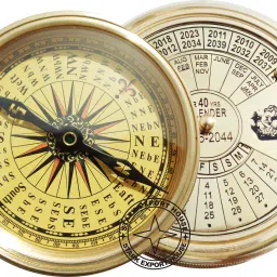 Brass 3" Inch Sundial Compass Great Gift Item Compass-29