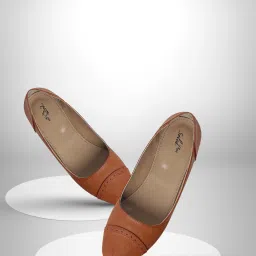 R10532L Stylish Smart Daily Occasional Comfortable Cushioned Shoes Bellies For Women-image-4