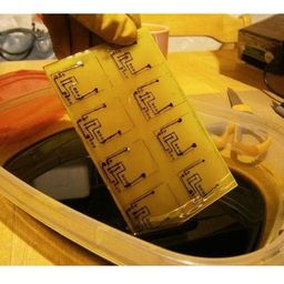 TECHDELIVERS® Ferric Chloride for PCB Etching 500grams with 10Pcs Toner Transfer Paper for PCB making image 5