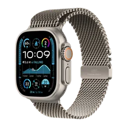 Apple Watch Ultra 2 GPS+Cellular with Natural Titanium Milanese Loop - S (49mm Retina LTPO2 OLED Display, Natural Titanium Case)-picture-5
