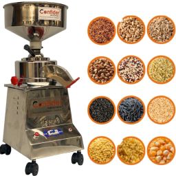 Mini Atta Chakki for Home | 14 kg/hr | Gharghanti Aata chakki | Domestic Atta Maker | 1.125 KW | Stainless Steel Body | Stone Grinding Flourmill-image-36