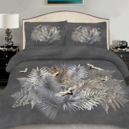 250 TC Cotton Double Floral Flat Bedsheet-image-42