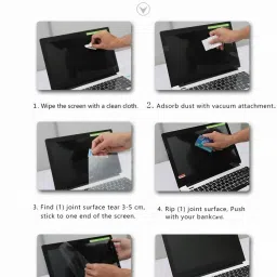 ANJO Combo 15.6 Inch Laptop Screen Protector & Keyguard Combo Set image 5