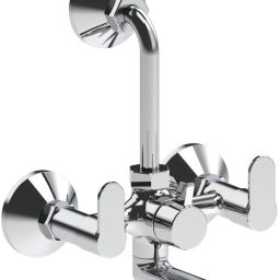 F690020CP Wall Mixer With Provision For Overhead Shower With Long Bend Mixer Faucet-7